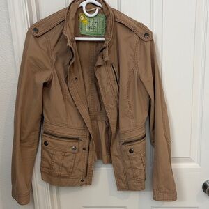 Free People tan jacket